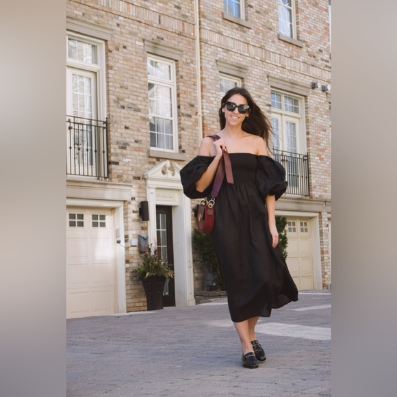 SLEEPER Atlanta Linen midi dress - brand new with tag - Picture 4 of 11